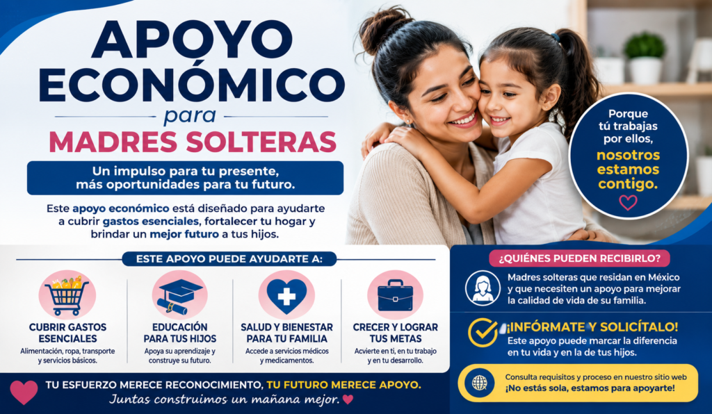 Apoyo económico para madres solteras